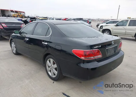 2005 Lexus Es 330 from USA, damaged, VIN JTHBA30G855134509